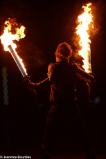 Art on Ice 2014 fire-swords-ninja-character-pyrotechnics-effects-by-spark-fire-dance-uk