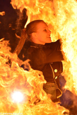 Art on Ice 2014 girl-on-fire-circus-artist-stunt-fire-performer-steffi-from-spark-fire-dance-in-switzerland